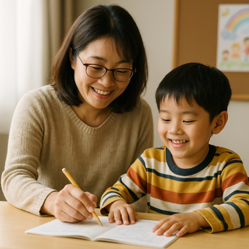 児童発達支援・放課後等デイサービス アロー（千葉県八千代市）の児童発達支援の様子。未就学児が個別支援や遊びを通して成長を育む風景