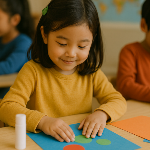 児童発達支援・放課後等デイサービス アロー（千葉県八千代市）の放課後等デイサービスの活動風景。放課後に学習や運動を楽しむ子どもたちの様子